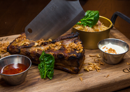 Свиные ребрышки глазированные